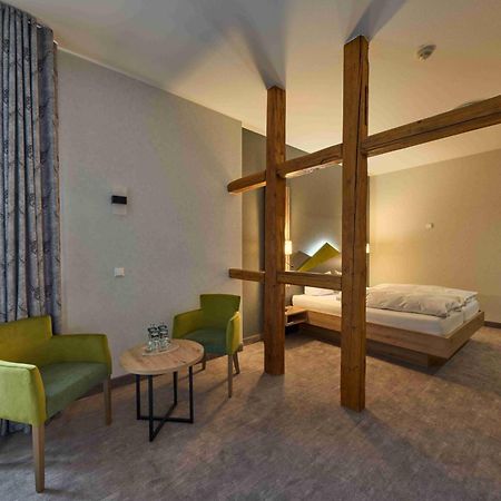 Hotel Brauhaus Zum Loewen Mühlhausen Exteriér fotografie