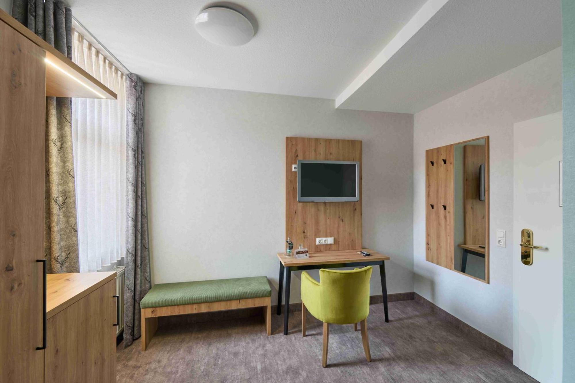 Hotel Brauhaus Zum Loewen Mühlhausen Exteriér fotografie