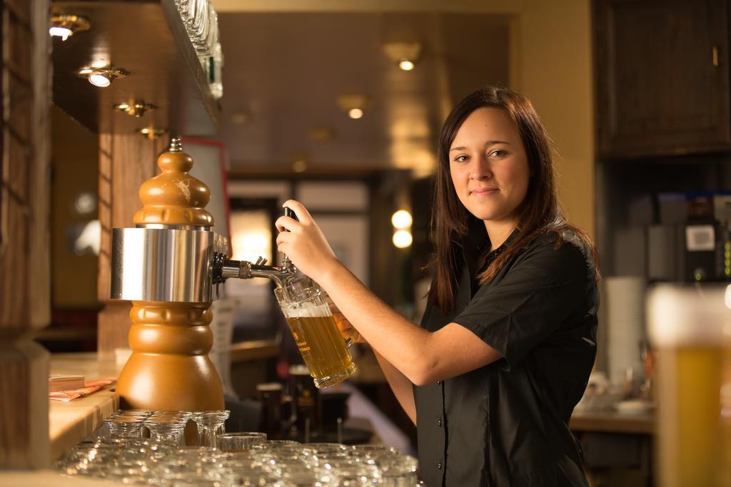 Hotel Brauhaus Zum Loewen Mühlhausen Exteriér fotografie