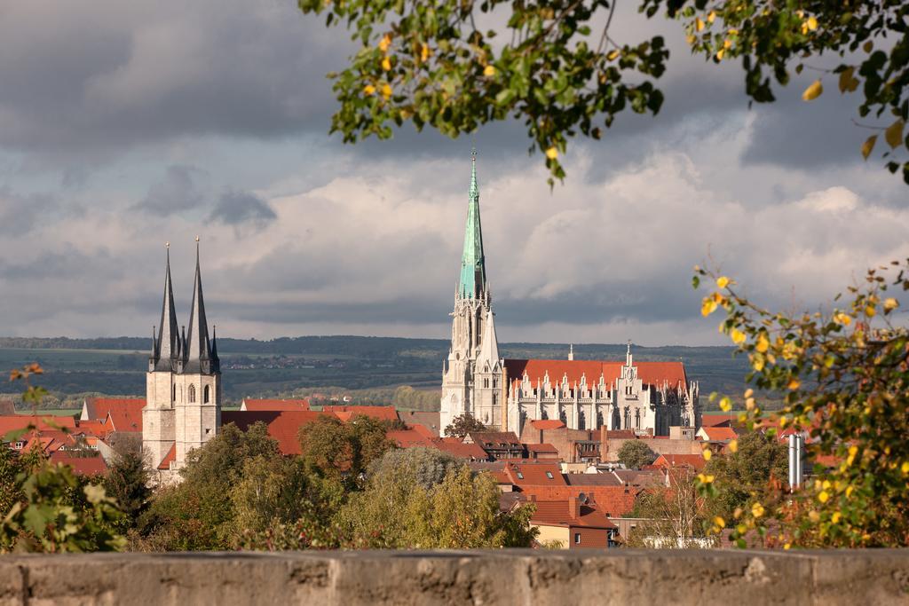 Hotel Brauhaus Zum Loewen Mühlhausen Exteriér fotografie